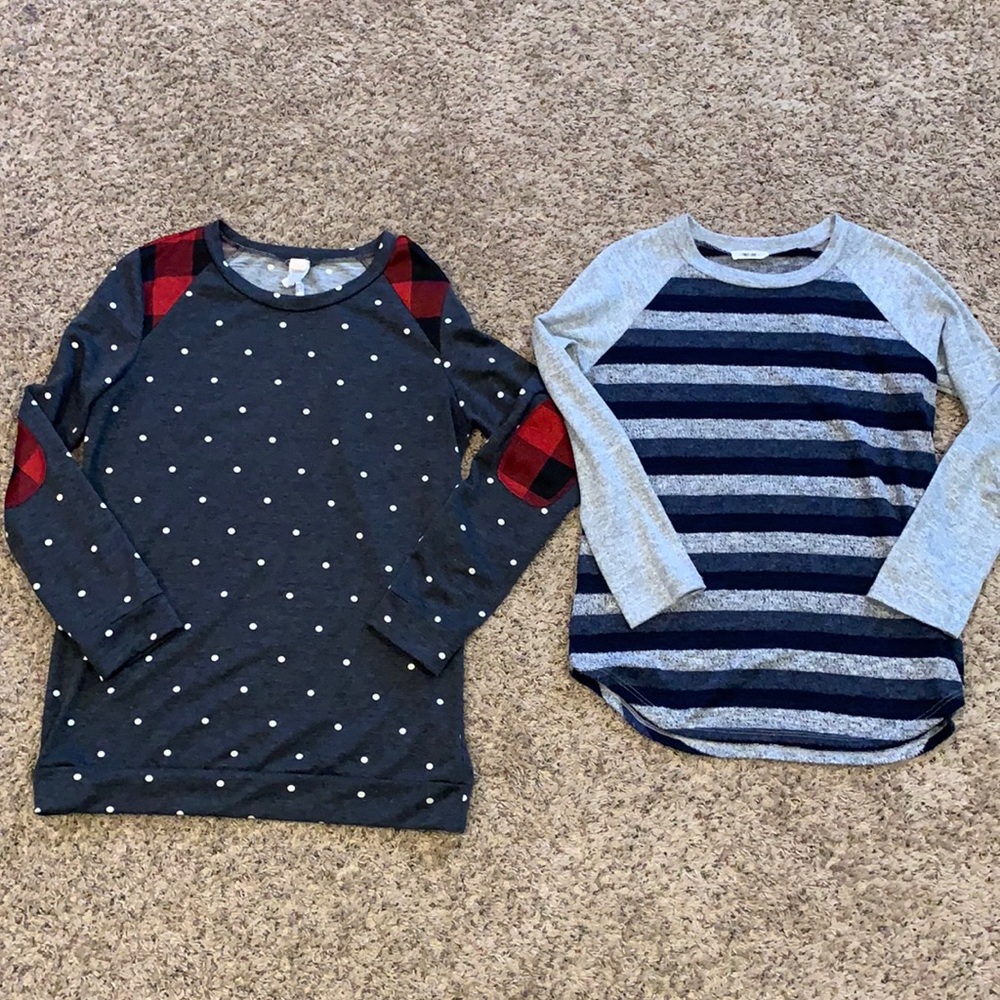2 Winter Tops size L.